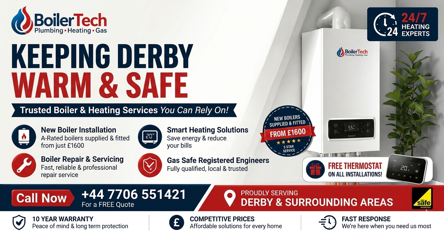 Efficient Home Heating Solutions in Derby