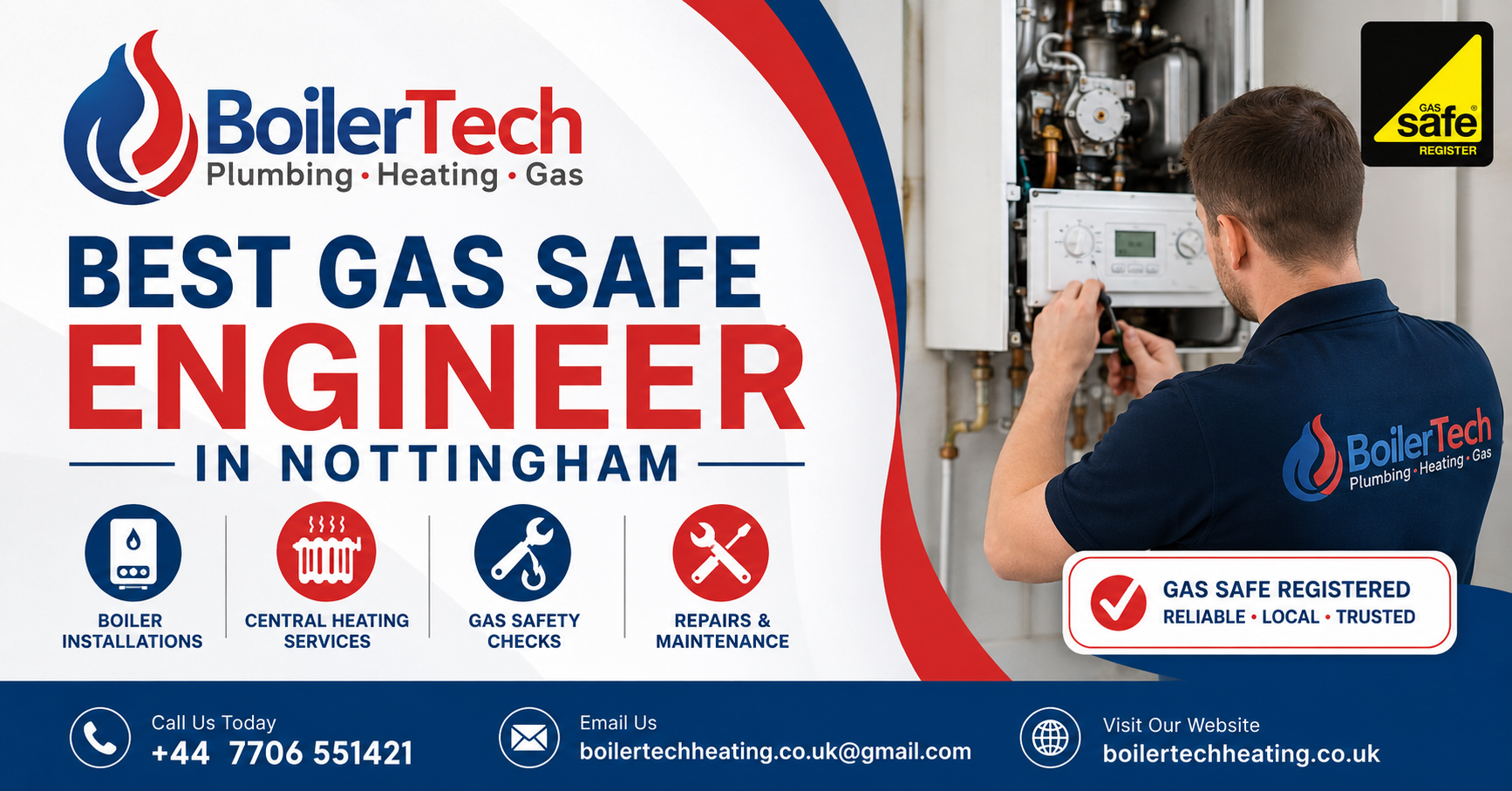 Best Gas Safe Engineer in Nottingham