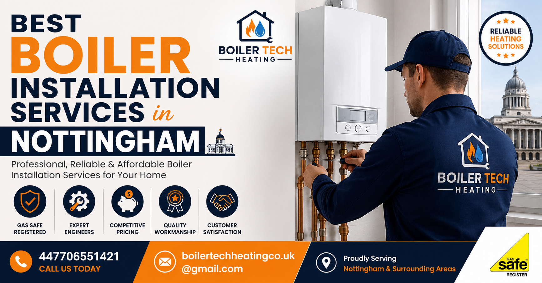 Best Boiler Installation Services in Nottingham