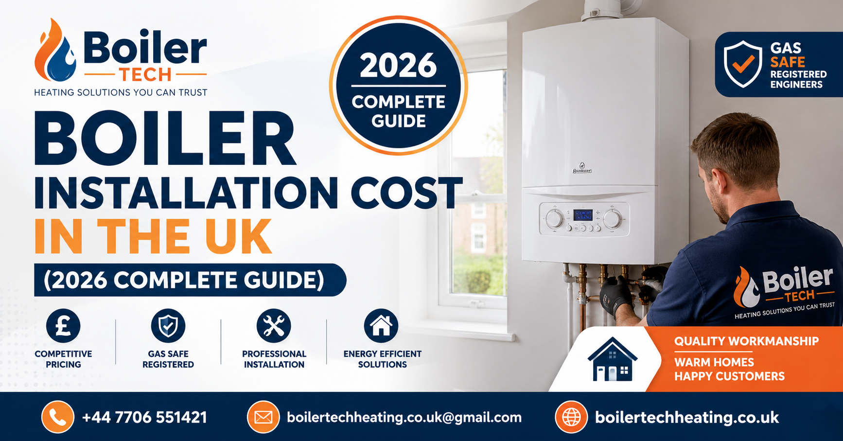 Boiler Installation Cost in the UK (2026 Complete Guide)